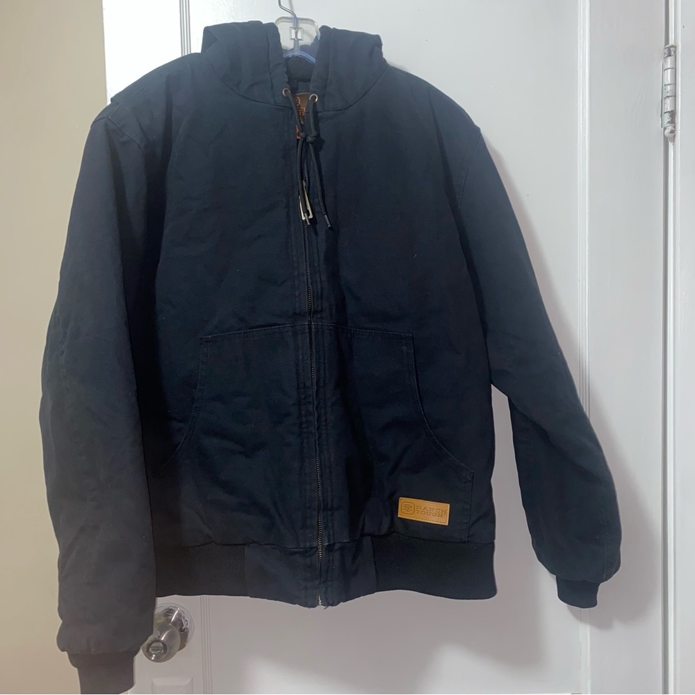 Ranch Tough heavy quilted work jacket-size large